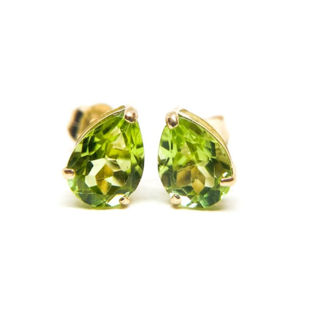 Aros Peridoto Pear Gold